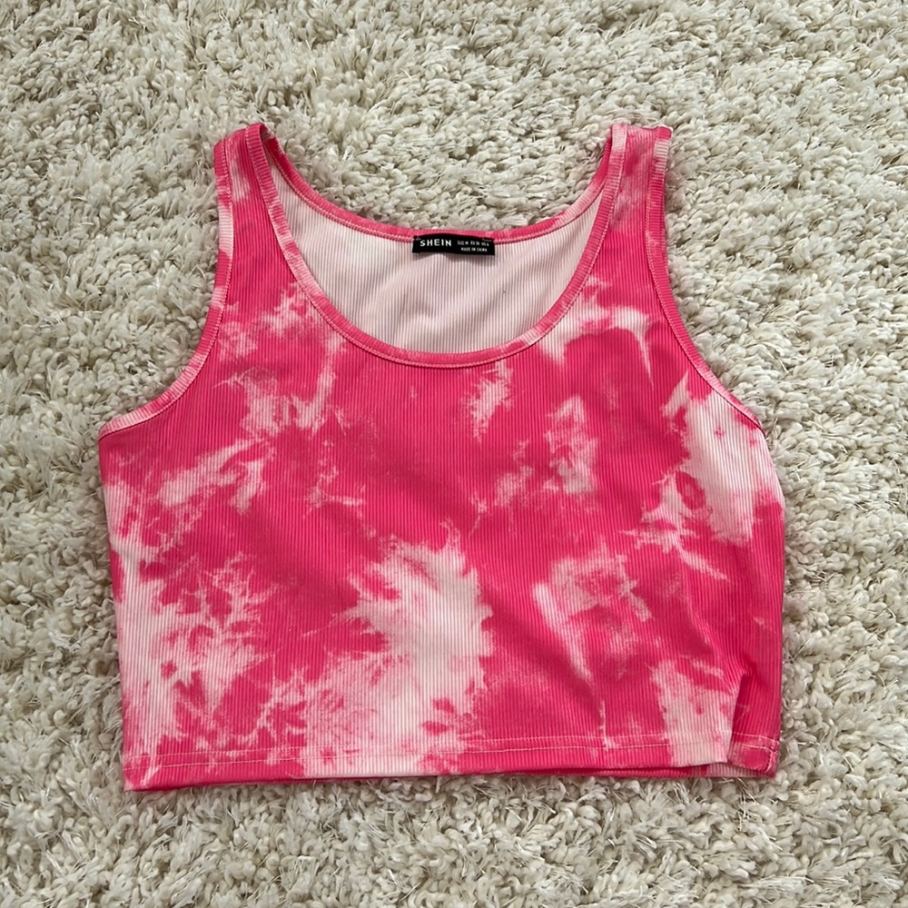 Tie dye crop top